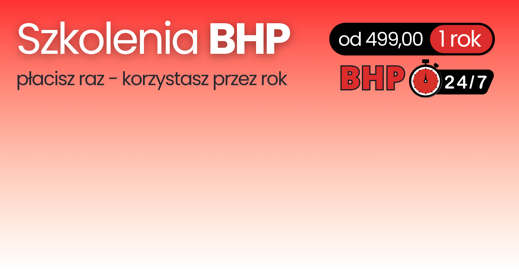 Pakiet szkoleń BHP dla nauczycieli i pracowników oświaty