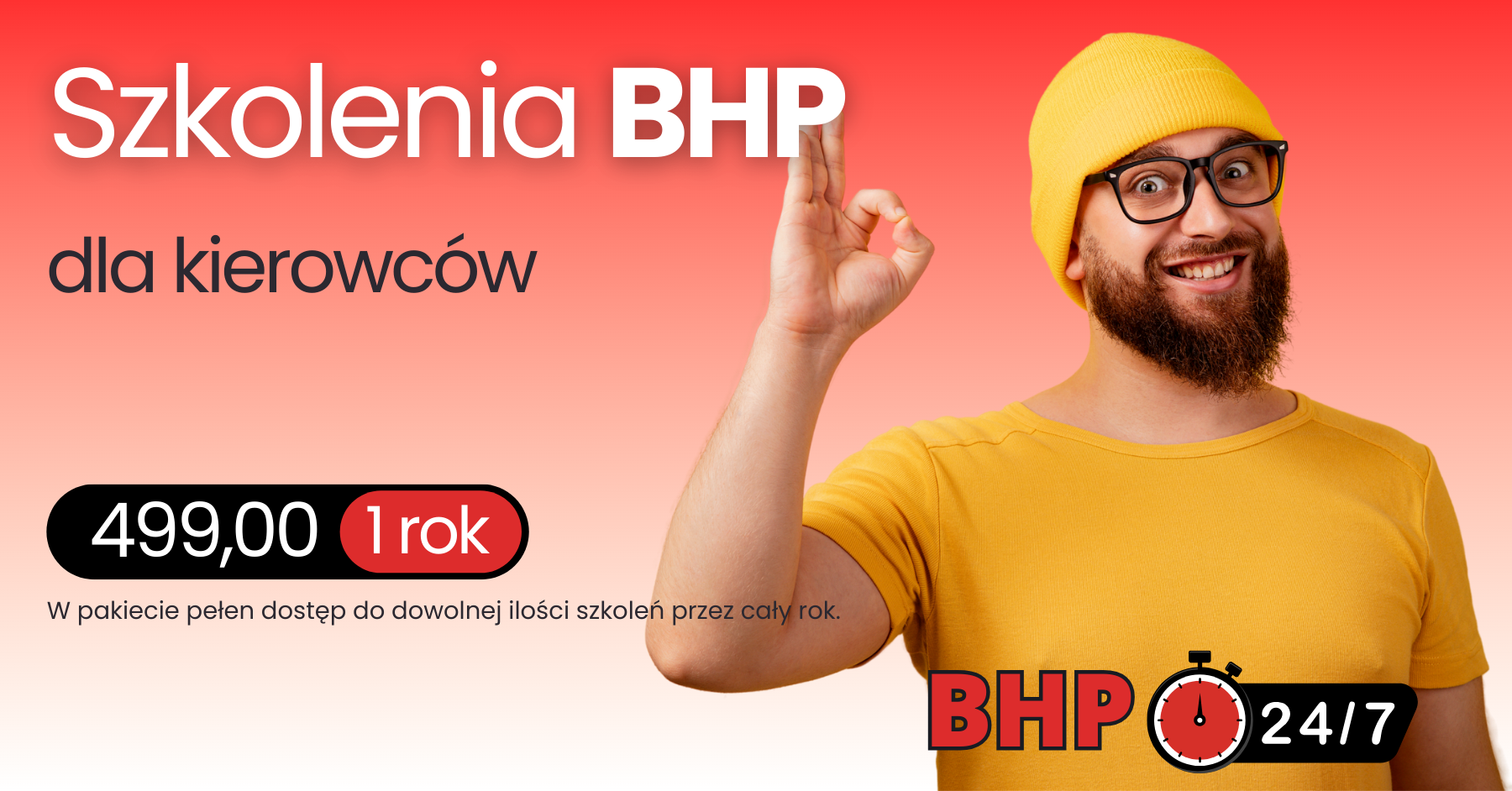 Pakiet szkoleń BHP dla kierowców